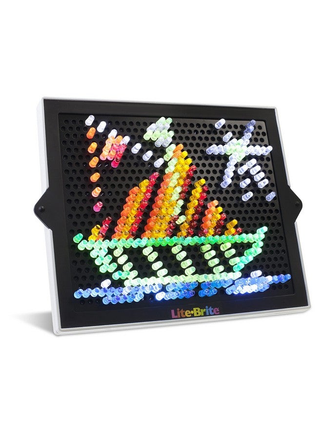 Lite Brite لايت برايت كلاسيك، لعبة ريترو المفضلة - اصنع فنًا بالضوء، STEM، تعليمية، عطلة، عيد ميلاد، هدية، أولاد، أطفال، صغار، بنات من عمر 4 سنوات وما فوق - Image 5