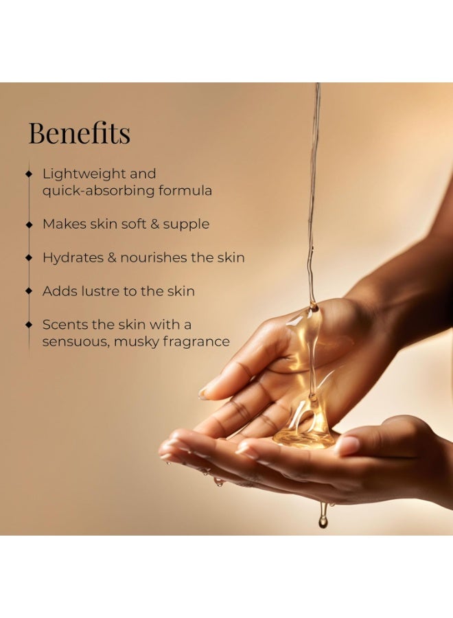 فورست اسينشالز زيت العود بالليمون والزعفران بعد الاستحمام - Image 2