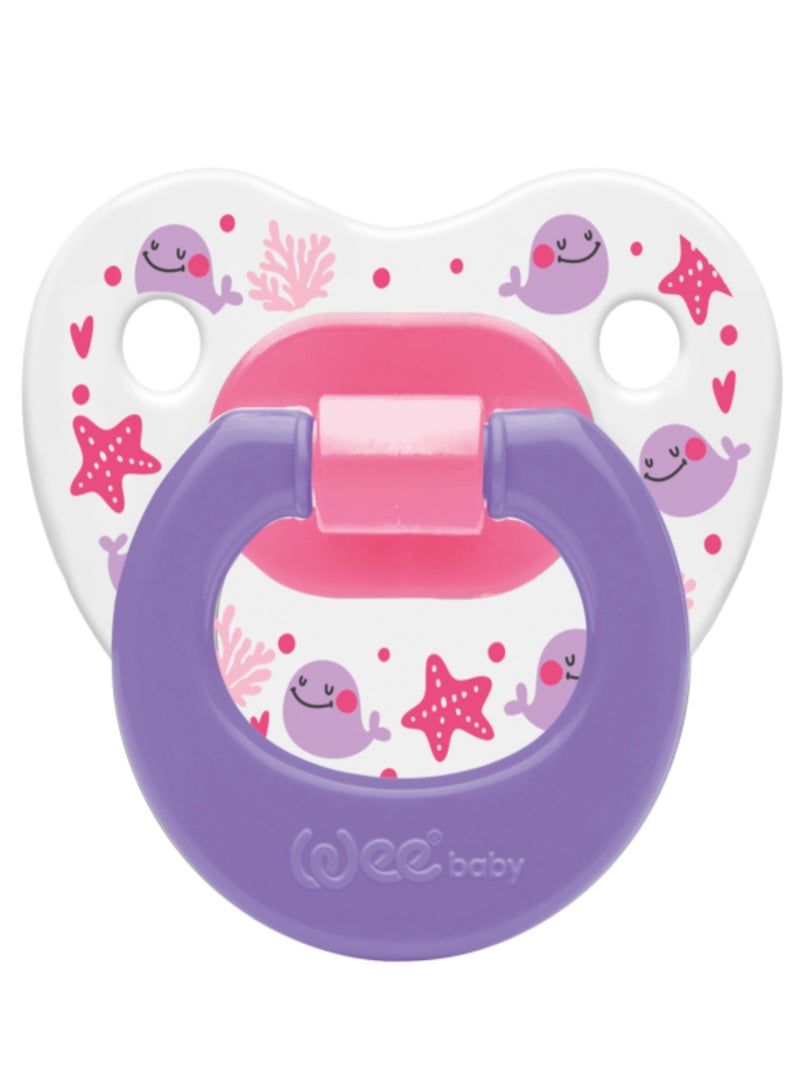 Wee Baby Orthodontic Soother No.2 purple