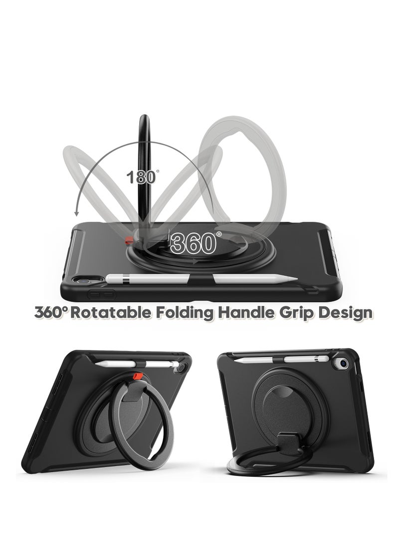 GULFLINK Rugged Heavy Duty Protective Case with Rotating Stand for ipad 10th 10.9 inch 2022（A2757/A2777）Black  - Image 2