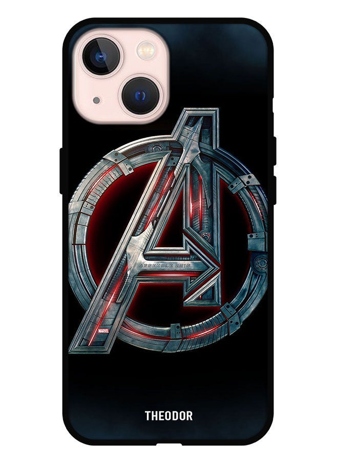 Theodor Protective Case Cover For iPhone 13 Mini Avenger Logo - Image 1