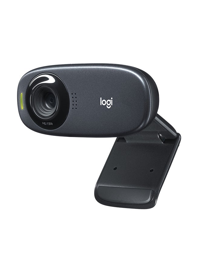 Logitech C310 HD Webcam Black - Image 1