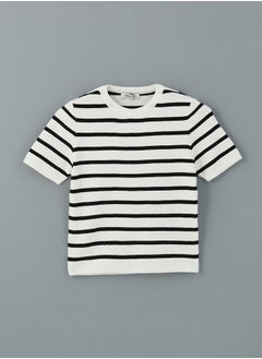 LC WAIKIKI Crew Neck Striped Women's Knitwear Sweater  - Image 5
