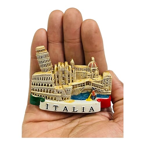 Moira Italy 3D Resin Magnet for Fridge Decoration Travel Souvenir, 1 Piece - Image 2