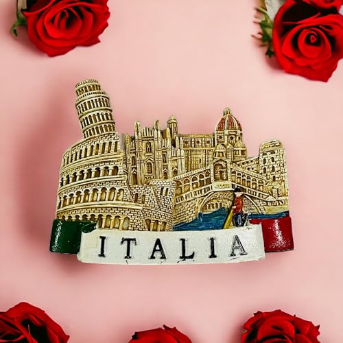 Moira Italy 3D Resin Magnet for Fridge Decoration Travel Souvenir, 1 Piece - Image 4