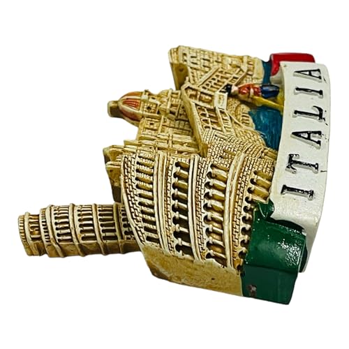 Moira Italy 3D Resin Magnet for Fridge Decoration Travel Souvenir, 1 Piece - Image 5