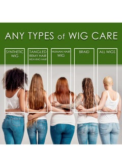 Awesome Wesome Synthetic Wig Shampoo And Leave In Conditioner Spray: Ph6 Premium Set Of 2 Moisturizes Replenishes Revitalizes For Synthetic Wigs. Contains Coconut Oil (7 Fl Oz)  - Image 4