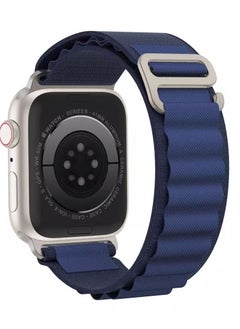 Apple Watch Alpine Loop Band 49mm/45mm/44mm Nylon Woven Sport Strap Compatible with iWatch Series 8/Ultra/7/SE/6/5/4/3/2/1