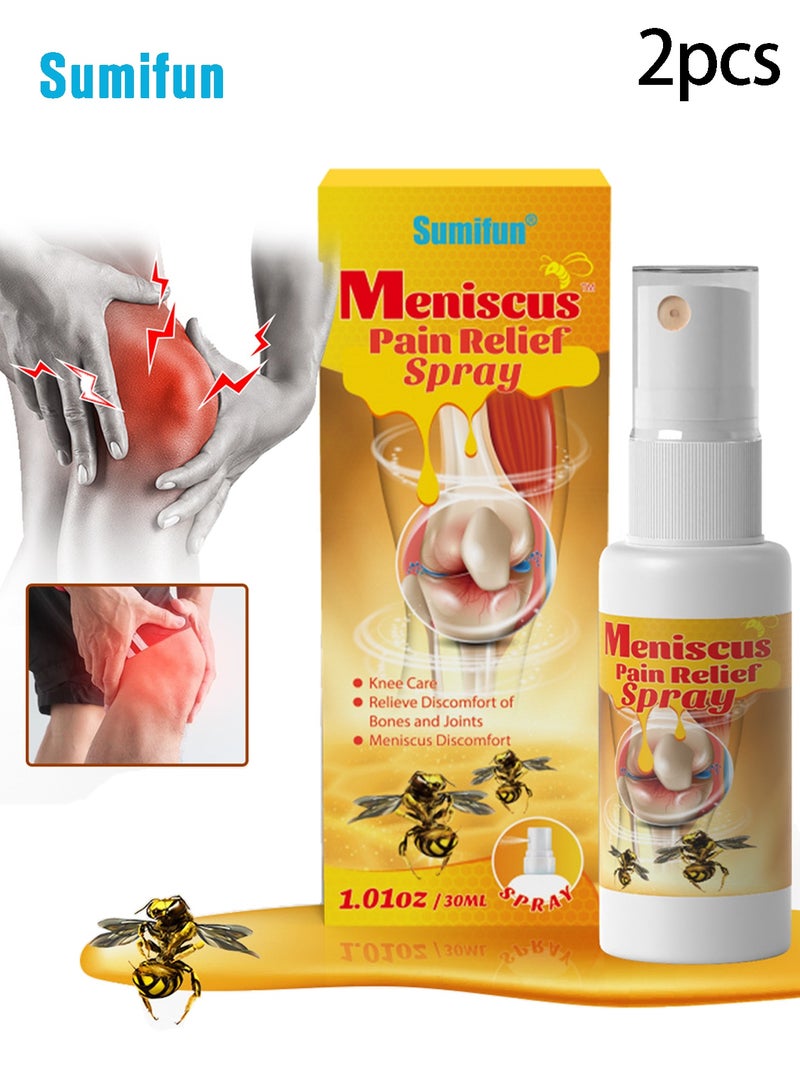 سوميفون بخاخ شفاء العظام وتسكين الألم بسم النحل (عدد 2) + كريم تسكين الألم بسم النحل للمفاصل والعظام + بخاخ علاج العظام والمفاصل بسم النحل النيوزيلندي + جل تخفيف آلام المفاصل بسم النحل لتسكين آلام الرقبة والخصر والساقين (عدد 2) - Image 4