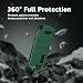 bibuks Steam Deck CaseSteam Deck OLED Protective CaseNonSlip Skin Protective Shell Accessories with Kickstand 2 Screen Protector 4 Thumb Grip Green - Image 2