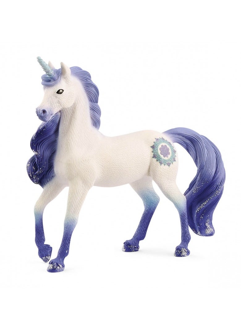 Schleich bayala, Unicorn Toys for Girls and Boys, Mandala Unicorn Stallion Unicorn Figure  - Image 2