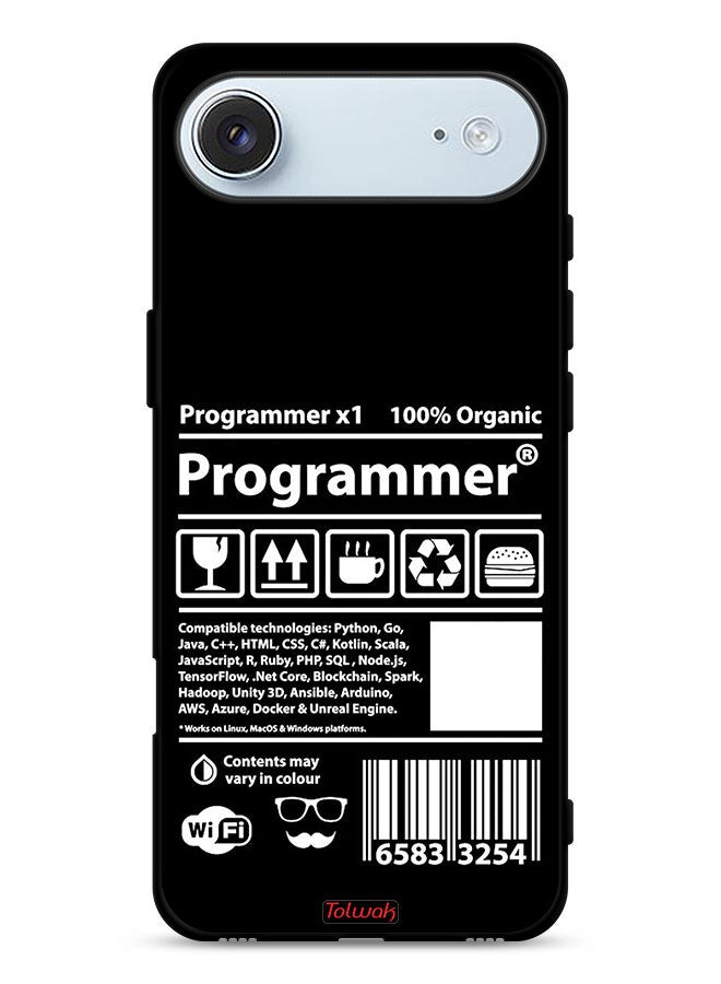 Tolwak Apple iPhone Air Protective Case Cover Programmer Sticker - Image 1