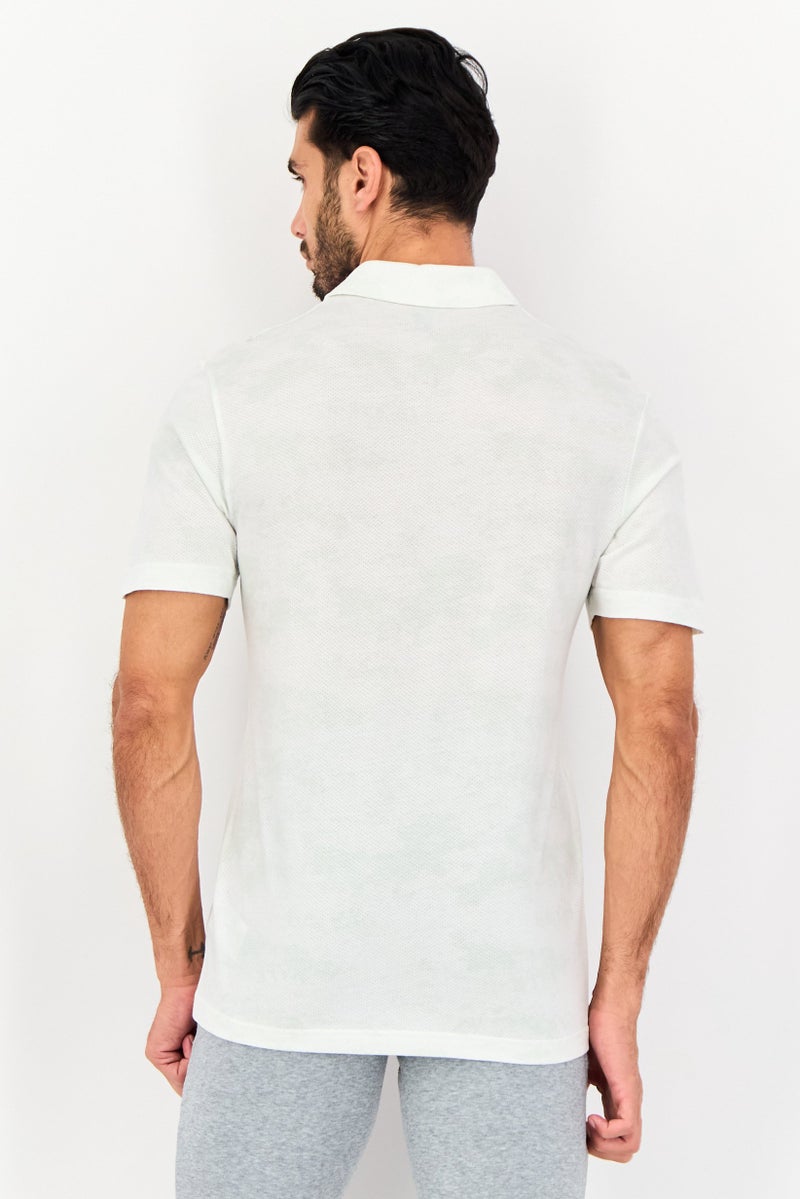 Adidas تي شيرت بولو رياضي للرجال بأكمام قصيرة، متعدد الألوان - Image 3