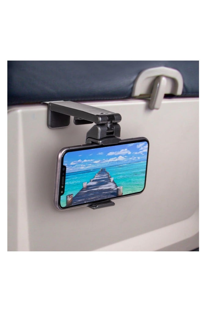 حامل الهاتف الطائر العالمي من بيريلوجيكس – حامل هاتف يدوي للمكتب مع دوران مزدوج بزاوية 360 درجة في اتجاهات متعددة، بحجم جيب للسفر - Image 1