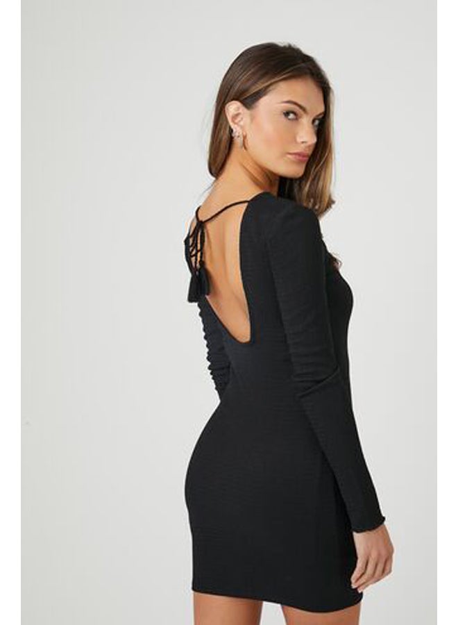 FOREVER 21 Bodycon Cutout Mini Dress  - Image 3