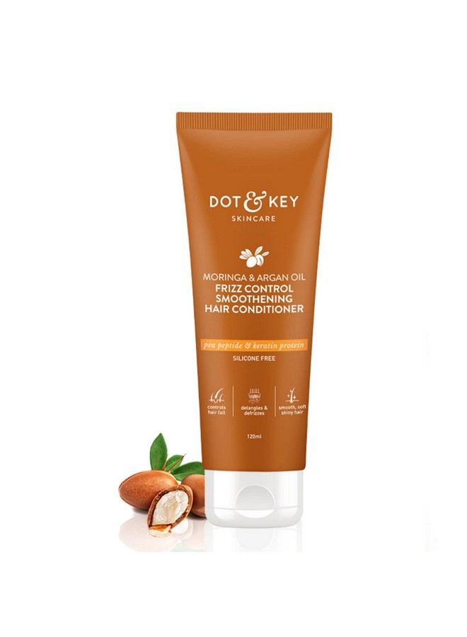 Dot & Key بلسم الشعر المنعم بزيت المورينجا والأرجان للتحكم في الفوران مع ببتيد البازلاء وبروتين الكيراتين؛ يتحكم في تساقط الشعر للحصول على شعر قوي وناعم ولامع؛ 120 مل - Image 1