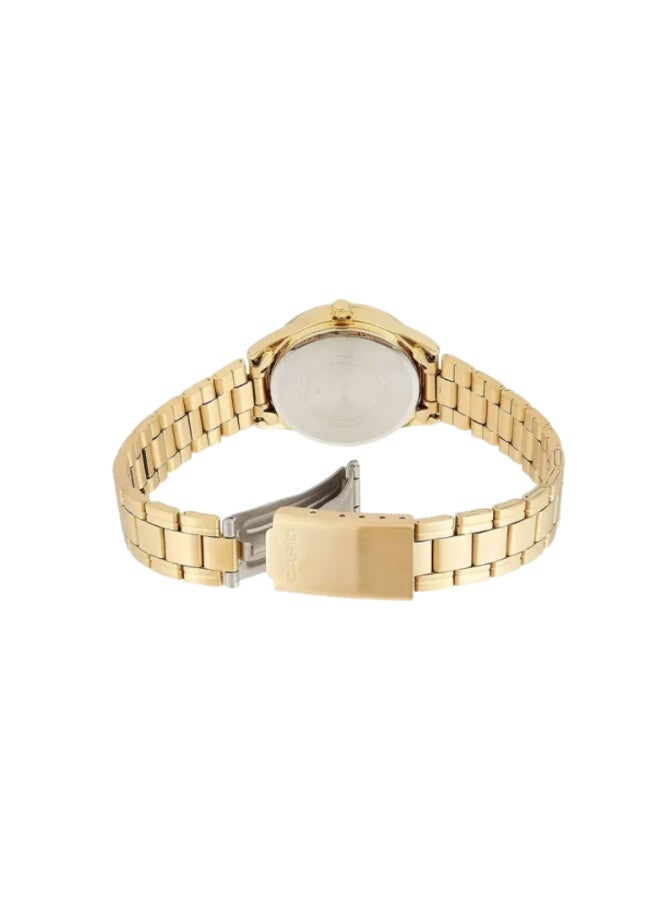 Casio LTP-V002G-9AUDF Women’s Gold-Tone Stainless Steel Analog Watch – Champagne Dial - Image 5