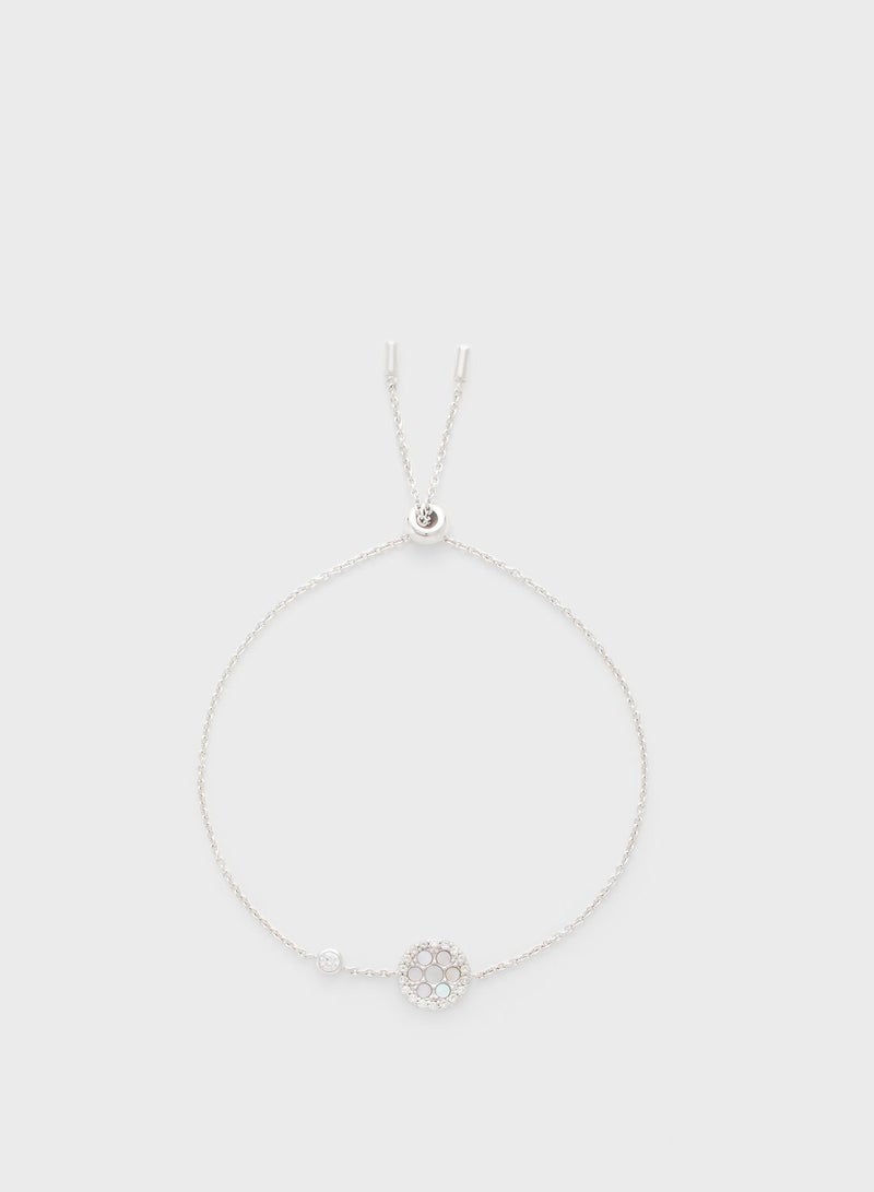 فوسيل سوار بحلية وخرز - Image 1