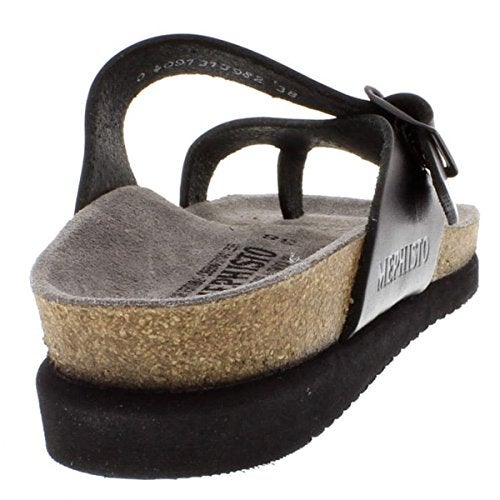 Mephisto Women's Helen Sandals Black Leather 39 (US Women's 9) - Image 2