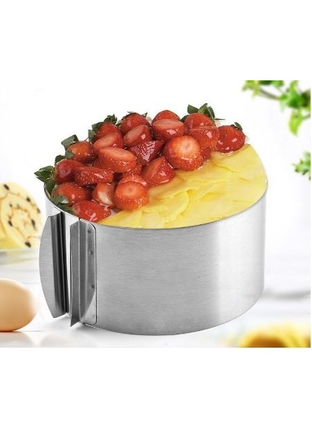 Nar Kalıp Pomegranate Mold Pomegranate Mold Round Adjustable Cake Mold Depth 10CM  - Image 1