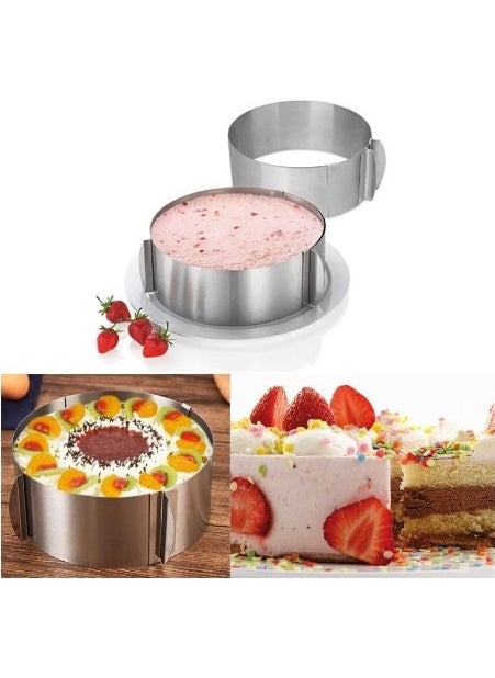 Nar Kalıp Pomegranate Mold Pomegranate Mold Round Adjustable Cake Mold Depth 10CM  - Image 3
