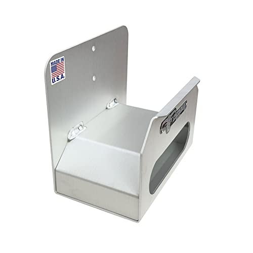 Pit Posse PP3188 Air Hose Hanger Storage Organizer - Made in USA - Enclosed Trailer Shop Garage Automotive Accessories - Aluminum Cord Cable Hose Holder - Rust Resistant (Silver) - Image 3