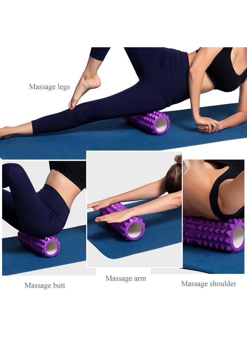 كيوشوب فوم رول للتمارين والاستشفاء العضلي – Foam Roller عالي الكثافة لتدليك العضلات وتمارين اليوجا والفيتنس – مناسب للجيم والتمارين المنزلية - Image 5