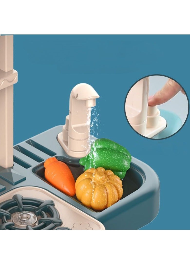 Kitchen Toys, Simulated Kitchenware, Cooking Set for Children 3-6 Years Old, Girls and Boys - Image 3