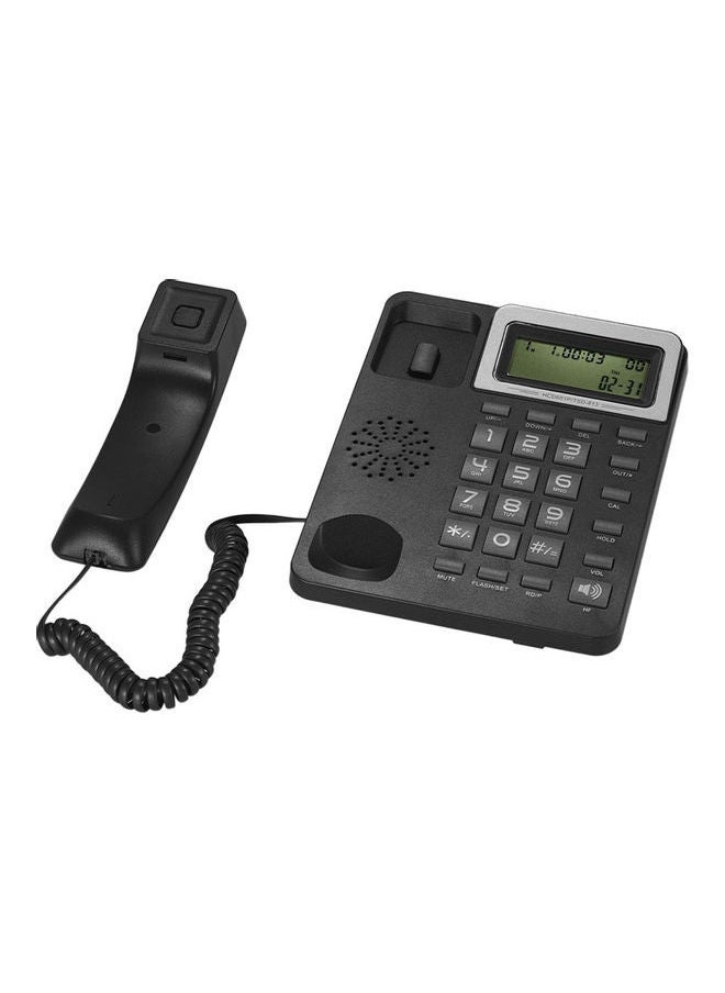 NIBEMINENT LCD Display Corded Landline Phone Black  - Image 4
