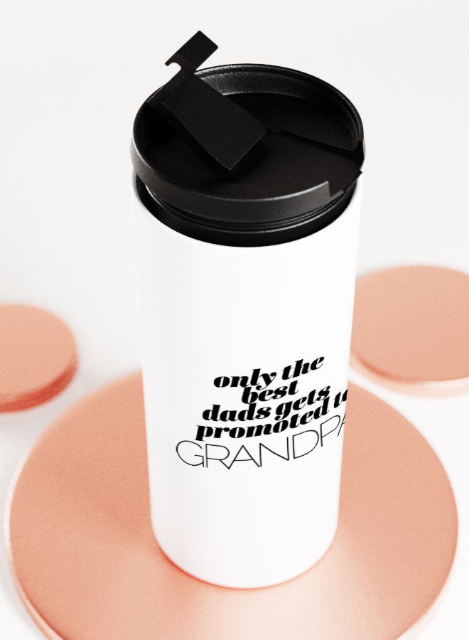 LIT White Tumbler Only best grand pa Straight Tumbler Best Dad Gift Best Grand pa Gift - Image 5