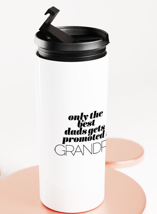 LIT White Tumbler Only best grand pa Straight Tumbler Best Dad Gift Best Grand pa Gift - Image 4