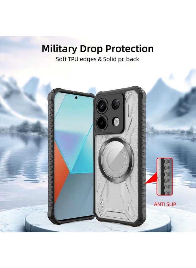 اس-توب جراب لهاتف Redmi Note 13 4G CD Texture Magsafe - Image 5