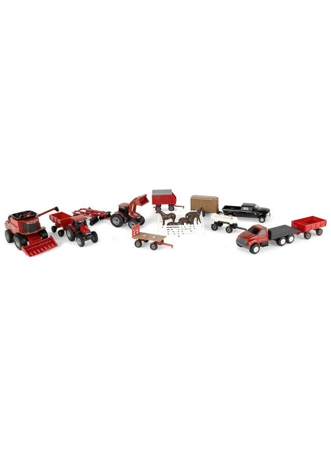 ERTL 1/64 Case IH Tractor and Vehicle 20 Piece Value Set ZFN44091 - Image 1
