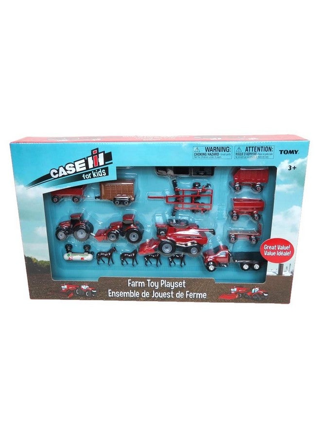 ERTL 1/64 Case IH Tractor and Vehicle 20 Piece Value Set ZFN44091 - Image 3