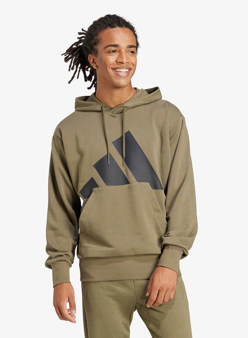 Adidas Big Logo French Terry Hoodie - Image 1