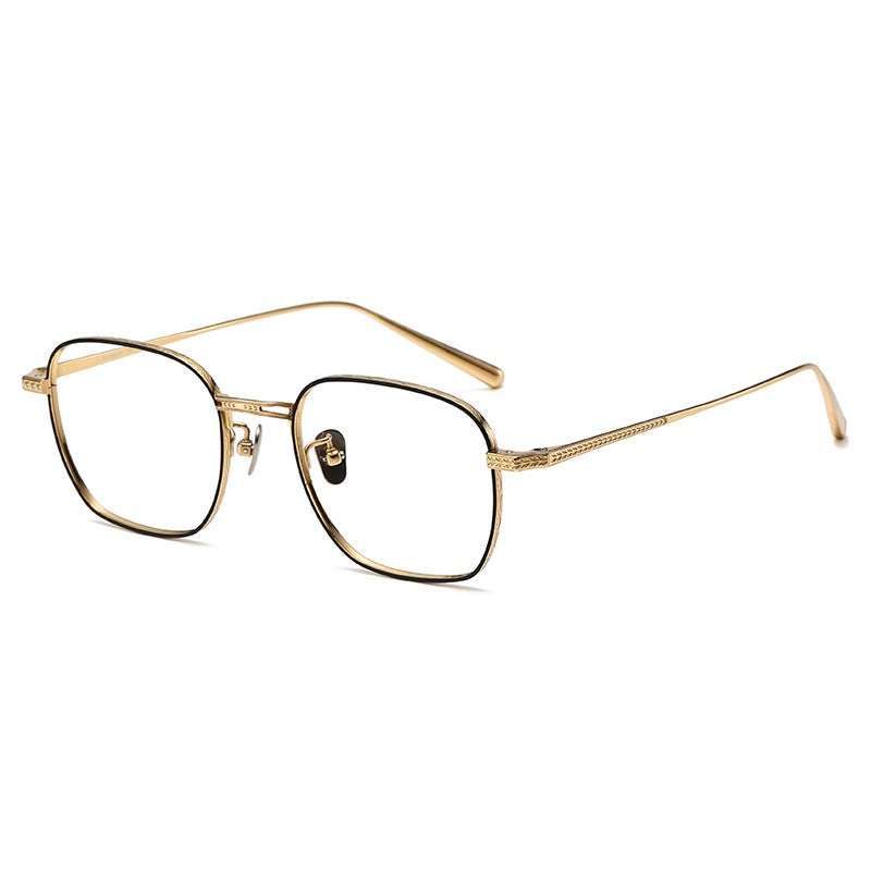 إطار نظارات ياباني عتيق مصنوع يدويًا N-015R - Image 3
