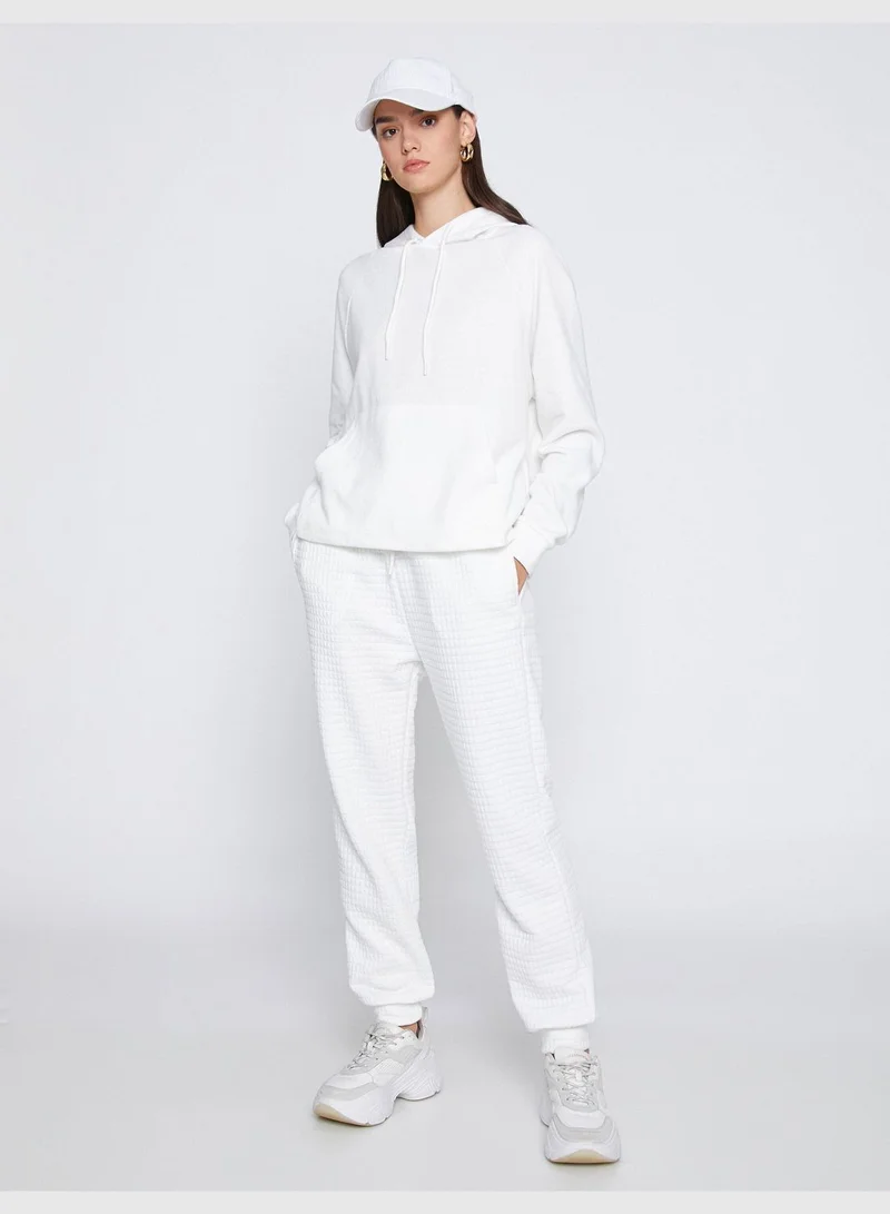 KOTON Jogger Pajama Bottom Tissued