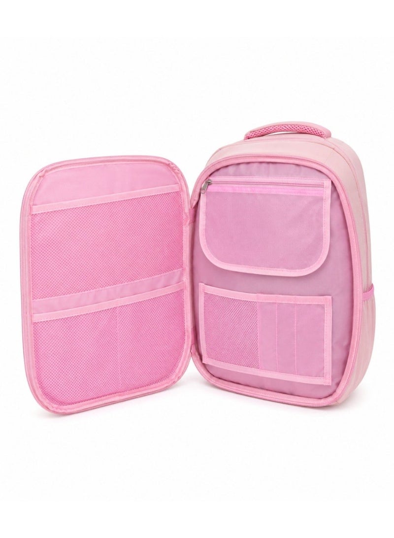 Girls' backpacks, book bag with cute pendant, school bag - Image 3