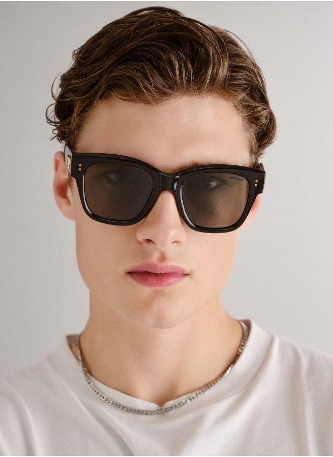 Solarized MODERN D-FRAME Luxury Sunglasses for Men & Women – High Quality Designer Eyewear, UV Protection, Stylish Frames, Timeless Elegance, and Fashionable Eye Shades  - Image 2