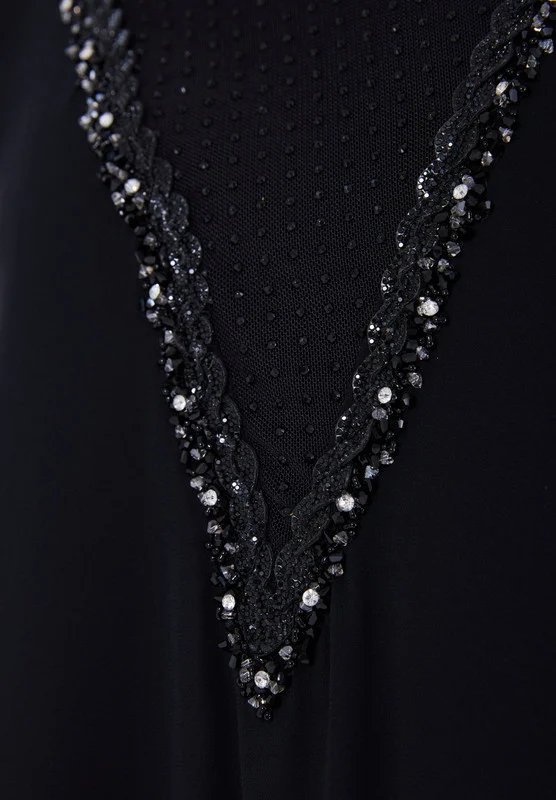 Amri Embellished Sleeve Maxi Dress