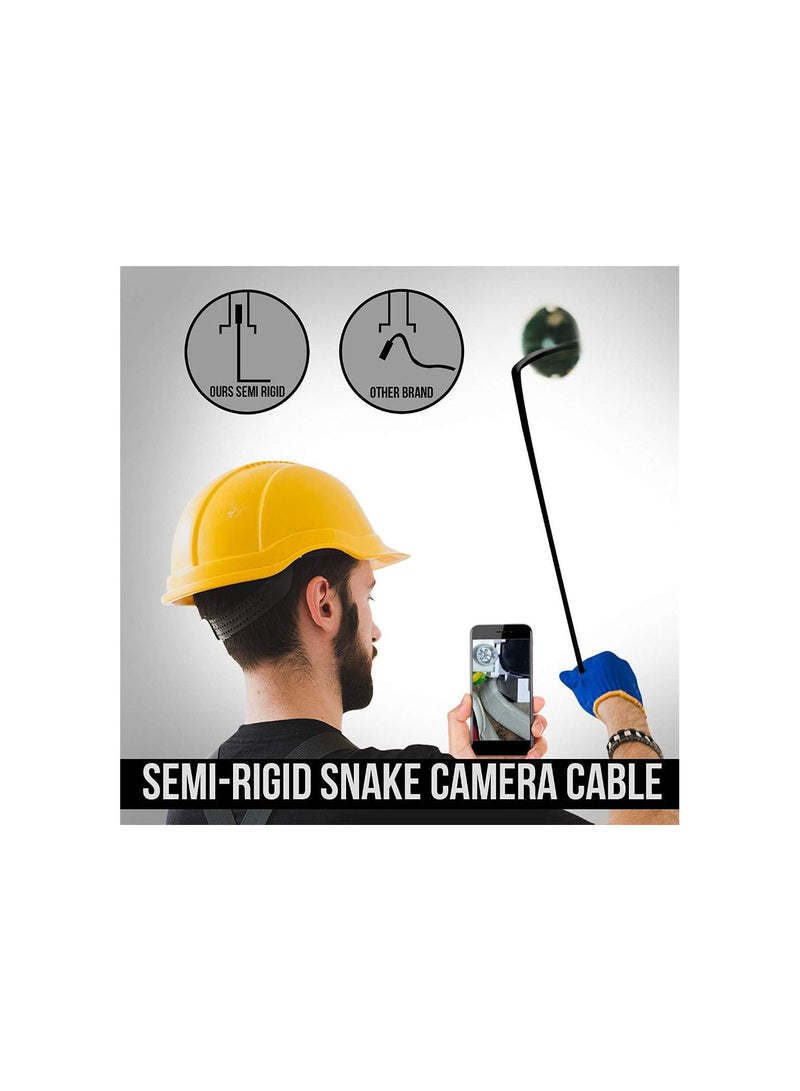 GGOOT Industrial Endoscope, 8.0mm Home Drain Snake Camera, 1080P HD USB, IP8 Waterproof, with 6 LED Lights, for Android, PC, Smartphone, Samsung, Tablet  - Image 5