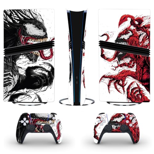 PEYANZ Vinyl Skin Compatible with PS5 Pro (Digital Edition) | HD Print, Scratch Resistant, Bubble-Free Application - Image 1