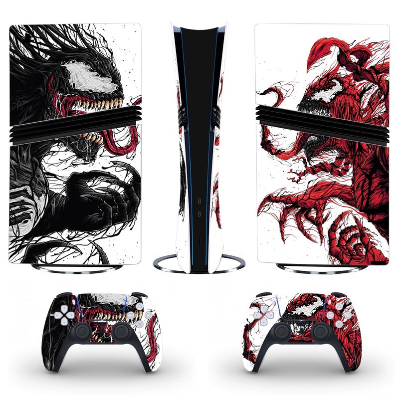 PEYANZ Vinyl Skin Compatible with PS5 Pro (Digital Edition) | HD Print, Scratch Resistant, Bubble-Free Application - Image 3