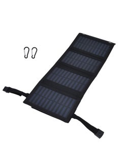 Thoraya 20W Solar Charger 2A 5V High Conversion Rate Solar 4 Folding Bag with USB Output Waterproof Solar Charger for Cellphone  - Image 2