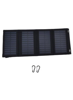 Thoraya 20W Solar Charger 2A 5V High Conversion Rate Solar 4 Folding Bag with USB Output Waterproof Solar Charger for Cellphone  - Image 3