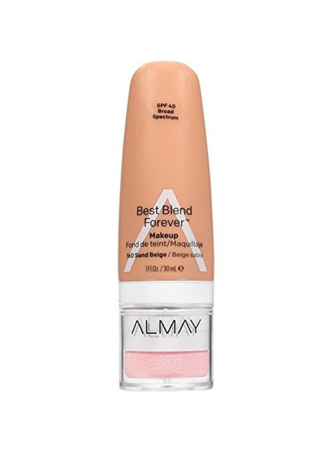 Almay Best Blend Forever Foundation Sand Beige 1 fl oz SPF 40 Broad Spectrum - Image 2