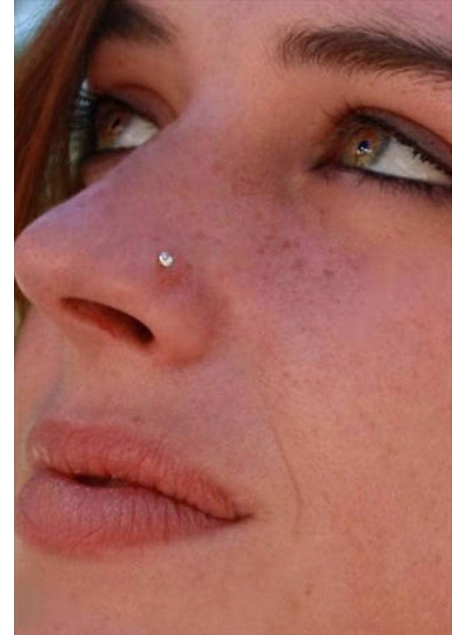 MODRSA Fake Noes Ring Hoop Fake Septum Fake Nose Ring Magnetic Septum Nose Ring Fake Nose Piercing Fake Nose Ring Stud Double Fake Noe Rings for Women Men, metal, stainless-steel - Image 4