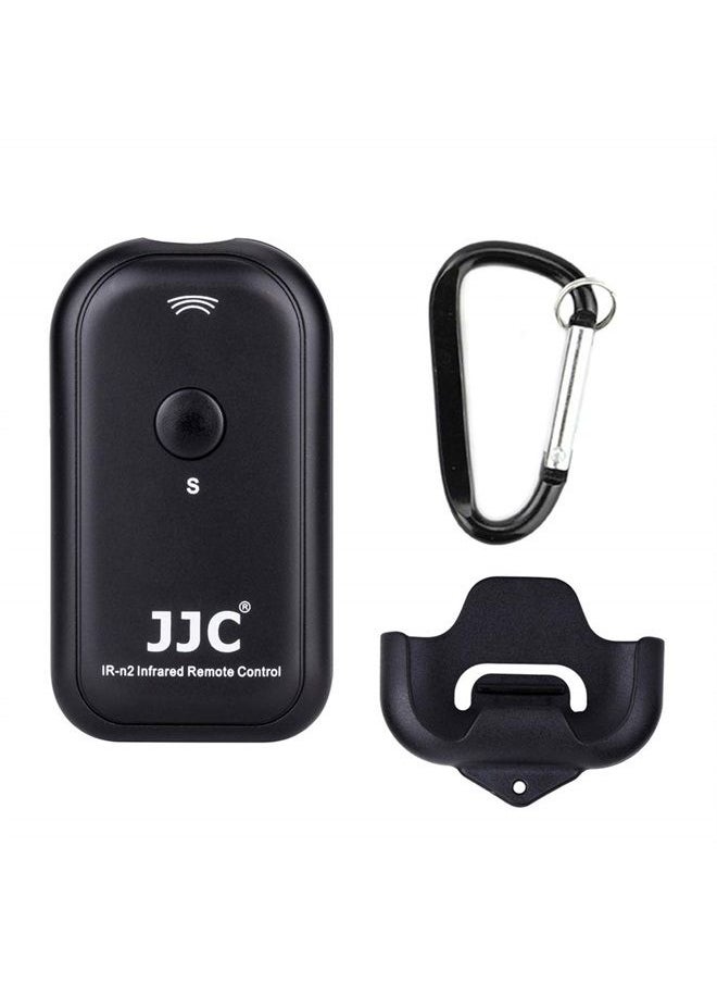 JJC - Wireless Infrared Shutter Release Remote Control Replaces Nikon ML-L3 for Nikon D750 D610 D3400 D3300 D3200 D7500 D7200 D7100 D5500 D5300 D5200 D90 D80 Coolpix P900 P7800 P7700 - Image 1