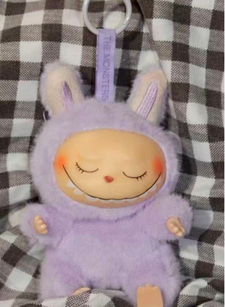 Fresh arrival Labubu 2.0 Plush Keychain Cute Bunny Backpack Charm Pendant Doll -Limit Stock  - Image 2