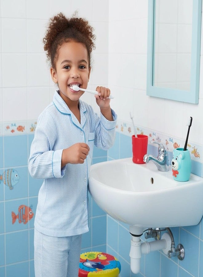 QUEBERS Soft Toothbrush |(6Pcs Set) Extra Ultra Soft Toothbrush for Kids & Adults | Nano Bristles for Sensitive Teeth & Gums | Manual Super Soft Tooth Cleaning Brush - Image 2